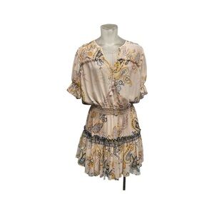 MISA  Los Angeles Avani  dress Pink Paisley Size M Romantic Bohemian